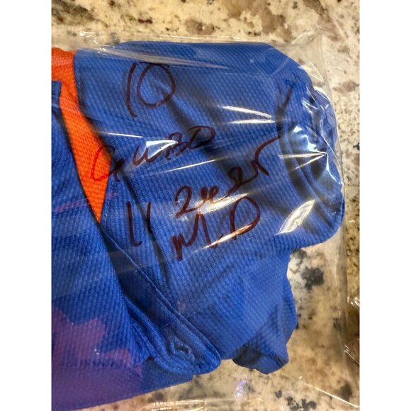 VTG NikeFIT Florida Gators Team Polo Shirt Blue  Embroidered Logo L Basketball - Picture 9 of 9